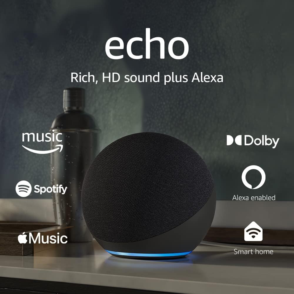 Introducing the Echo Dot (3rd Gen) - Smart Speaker with a clock and Alexa in Sandstone!